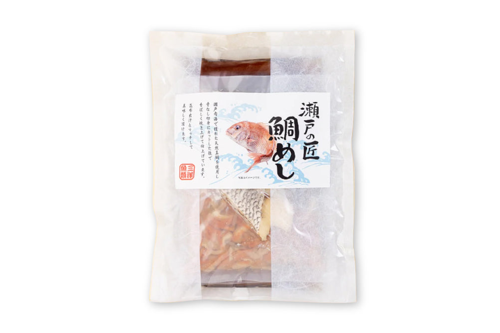 瀬戸内産鯛めしセット（鯛めし2P）